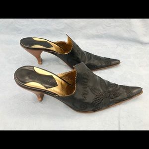Really cool Italian Mules worn twice!